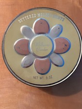 Vintage 1960s Retro Mid-Century Wolfgang's Candies Tin Buttered Melody Mints. picture