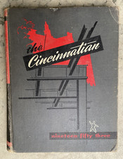 Vintage Yearbook University of Cincinnati Cincinnatian UC Bearcats 1953 50s picture