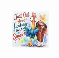 Hei Hei  Disney Turkey Leg 3x3 Snack Moana Funny Sticker   🍗 picture