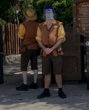 DISNEY WORLD SEVEN DWARVES MINE TRAIN CAST MEMBER FULL UNIFORM MAGIC KINGDOM picture