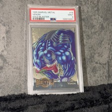 1995 Marvel Metal #16 - Venom Gold Blaster - PSA 9 Mint picture