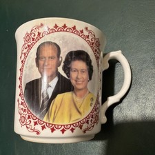 queen elizabeth King Phillip 1987  Coffee Mug picture