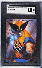 1993 Skybox Marvel Masterpieces - Wolverine #6 - SGC 10 picture