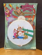 1973 Banana Splits 🔥 TAMBOURINE ~ Sealed On Card 🔥 Larami Corp  NEW OLD STOCK picture