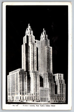 c1940s RPPC Waldorf Astoria New York's Tallest Hotel  picture