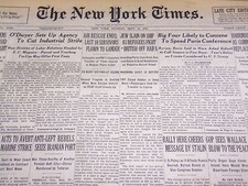 1946 SEPTEMBER 23 NEW YORK TIMES - REFUGEES FIGHT ON PALMACH - NT 3187 picture