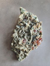 Fine Gemmy Grossular Garnet var Hessonite On Matrix from Italy Ex Kay Robertson  picture