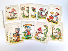 Vintage Anneliese Little Helpers Little Angels Greeting Cards Lot Of 15 Unused picture