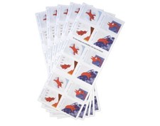 THE SNOWY DAY 1 Sheet Of 20 USA Stamps Used For Mailing Anywhere  In USA picture