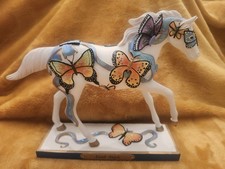 THE TRAIL OF PAINTED PONIES EARTH ANGELS HORSE W/ BUTTERFLIES 12295 FIGURE picture