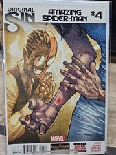 Marvel Amazing Spider-Man #4 Original Sin Comic Silk Cindy moon great condition  picture
