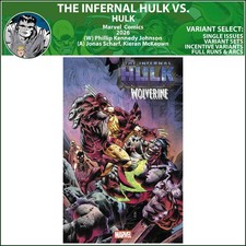 Infernal Hulk vs. (2026) Wolverine Marvel Comics COVER SELECT picture