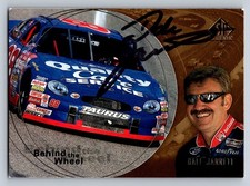Dale Jarrett Autographed 1998 Upper Deck SP Authentic BW2 NASCAR Card #88 picture