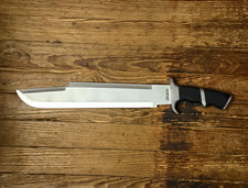 MASSIVE 21” Raptor Fixed Blade Bowie Hunting Knife Full Tang Stainless w/Sheath picture