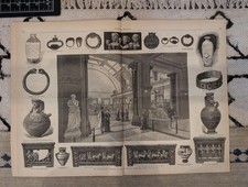 1880 Metropolitan Museum Centerfold, Gowanus —  Harpers Weekly — Nast, Apr 10 picture