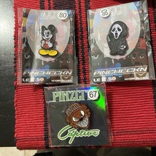 PinzCity Hat Pins Bundle Of 3 (All Glow In The Dark) picture