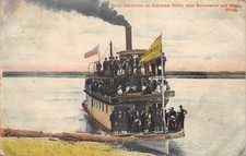 Kennewick Pasco Washington Band Excursion Steamer Columbia river PC AA117476 picture
