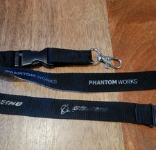 Boeing Phantom Works Black Lanyard Skunk Stealth Aviation Aircraft Fighter Jet picture