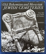 Old Moravian And Bohemian Jewish Cemeteries Czech Republic Book Judaica Hebrew picture