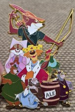 Disney Robin Hood & Cast Jumbo Fantasy pin with box, Limited Edition  picture