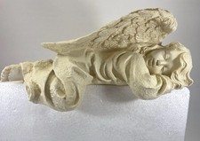 Sleeping Angel Shelf Sitter Resin Figurine Oriental Trading NEW Original Box picture