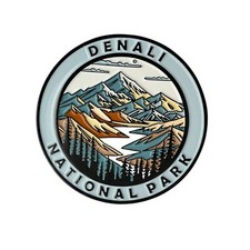 Denali National Park 3D Collectible Magnet Travel Gifts Collectible Souvenir picture