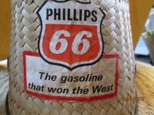 PHILLIPS 66 HAT STRAW STYLE Cowboy 