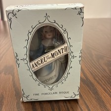 Vintage Norleans Porcelain Angel Figurine, September picture