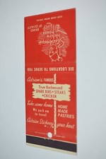 Stickney's Hickory House California 30 Strike Matchbook Cover picture