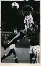 1973 Press Photo Dan Counce of St Louis vs Frank Miehle of CSU at soccer picture