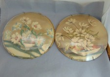 Vintage Convex Bubble Glass Oval 9