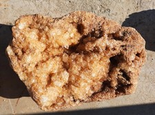 3.4 lbs South Central KY. Citrine Quartz Crystal Specimen. 6.5