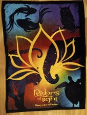 Disney World Parks Animal Kingdom Rivers of Light Fleece Throw Blanket 44x60 picture
