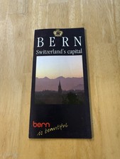 Vintage Bern Switzerland's Capital Travel Brochure Map Bern Is Beautiful picture