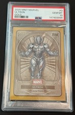 2025 TOPPS MINT MARVEL GOLD #3 ULTRON / 50 PSA 10 POP 2 picture