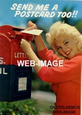 1956 PLAYBOY'S SEXY BLONDE GIRL LISA WINTERS PHOTO PINUP CHEESECAKE POST OFFICE picture