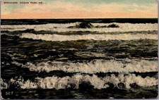 1913 Ocean Park, Maine Breakers Postcard - W. M. Prilay Co. PGC picture