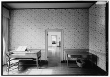 Chillicothe Adena OH 1900s Interior Room Desk Open Doorway Ross County picture