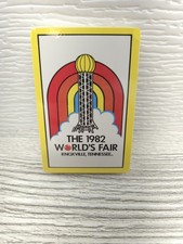 Vintage THE 1982 WORLDS FAIR Playing Cards Deck - Knoxville Tennessee Sealed  picture