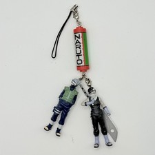 Vintage Naruto Scroll Kakashi Zabuza Lucky Phone Charm picture