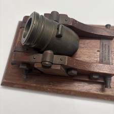 Pedrero espanol replica model cannon — historical Spanish cannon — desk ornament picture