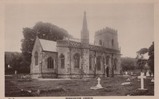 Burrington Church RPPC Postcard Somerset England H.J. Series Real Photo picture