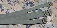 FOUR (4) US Military General Purpose Straps, Camo Green , Woodland Green, MOLLE picture