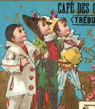 1880s-90s French Gourmet Chocolat Trébucien Flower Girls Cooks Lot Of 4 F159 picture