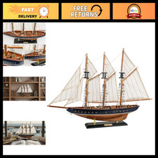 Wooden Sailboat Model Ship 20