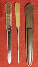 Vintage letter openers: Vesley Solingen Germany w/sheath & IDL 900 Japan VG picture