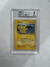Pokemon 2003 Pikachu Skyridge German BGS 9 Mint POP 1 84/144 PSA Vintage picture