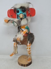 Hopi Pueblo Rooster Kachina Doll Native American Male Art By D. Yazzie Signed picture