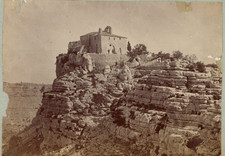 France, Bois de Païolive, L'hermitage Saint-Eugène, vintage print, ca.1890  picture
