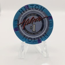 Hilton Casino Las Vegas Nevada 1999 $1 Casino Chip V2773 picture